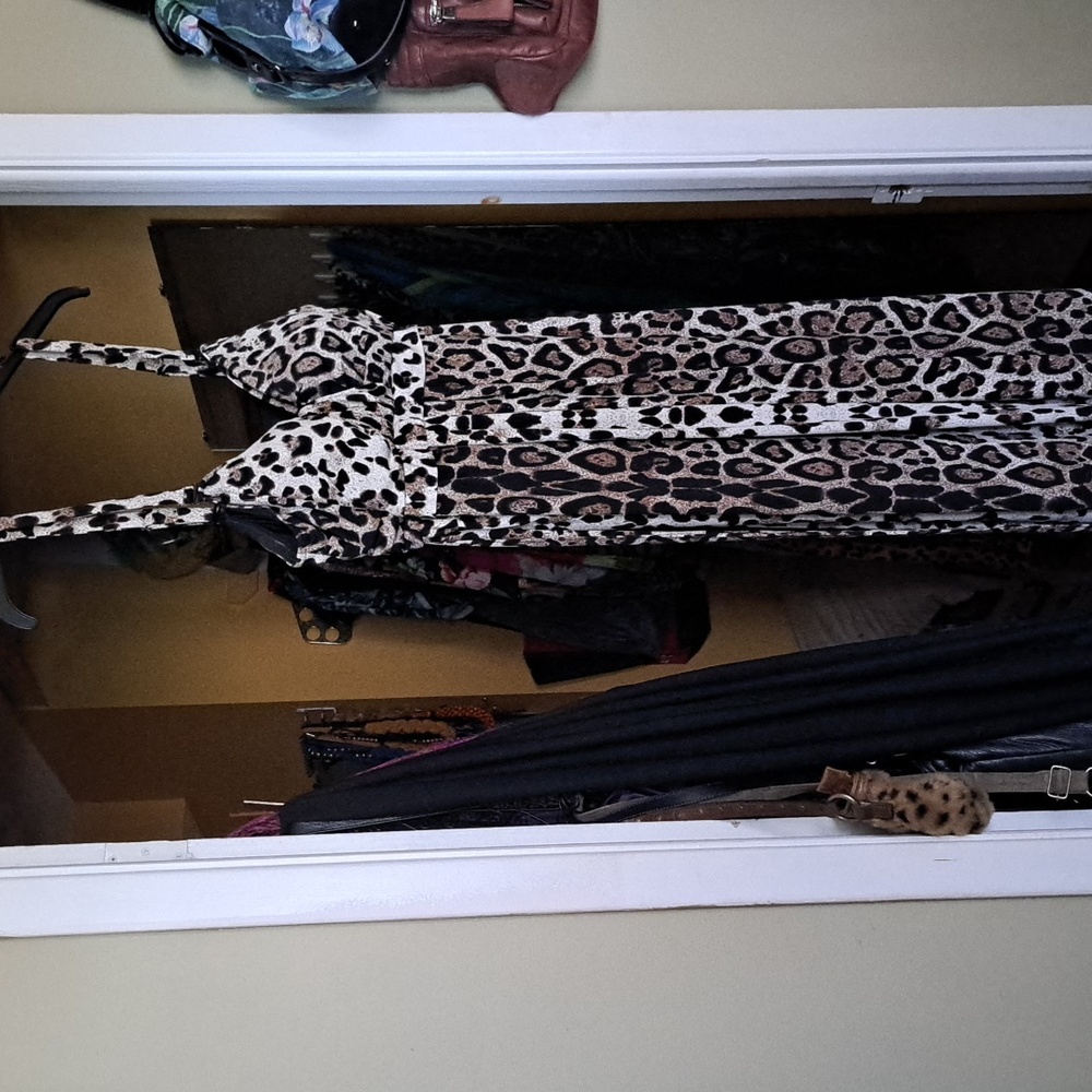 Lane Bryant  Leopard Print Maxi Dress  size 22/24